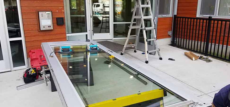 storefront door glass replacement Huntington Park